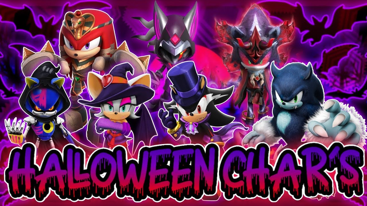 Sonic Forces Speed Battle [🎃All Halloween Characters🎃] All Characters Unlocked