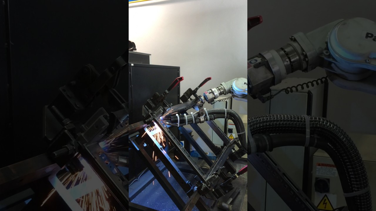 Aspirare si filtrare fum sudura robot industrial