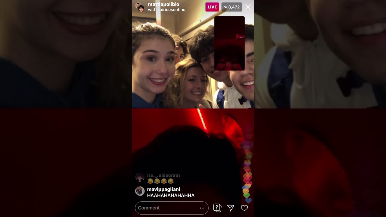 Mattia live with kairi and Alejandro