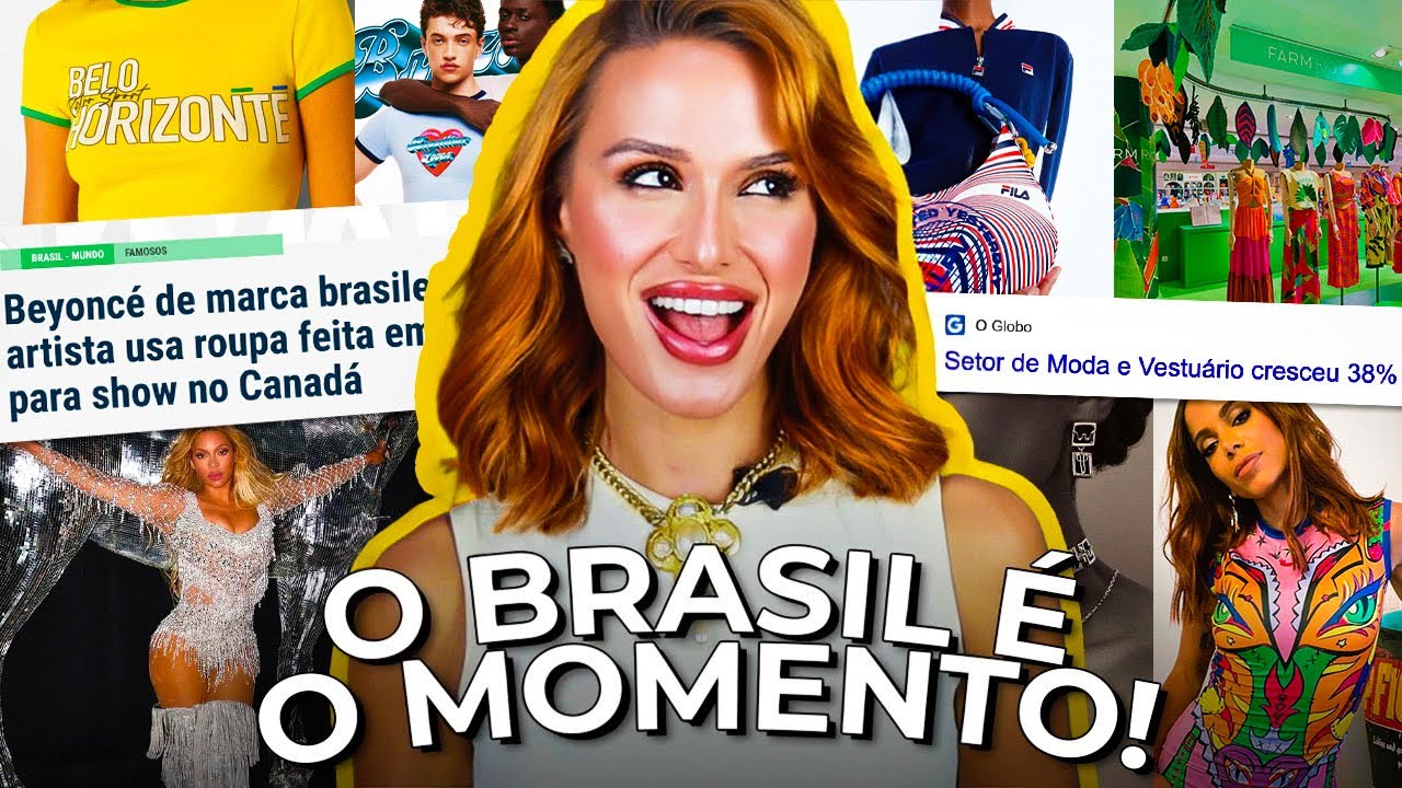 ATÉ A BEYONCE USA MARCA BRASILEIRA, POR QUE VOCÊ NÃO? A DESVALORIZAÇÃO DA MODA NACIONAL! BRASILCORE?