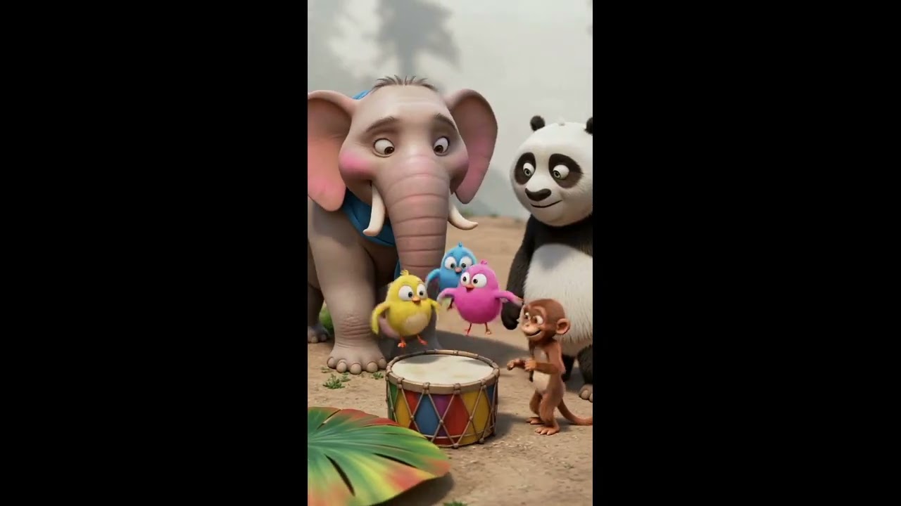 BOOM! 🥁 Jungle Drum Circle 🌴 | Can You Keep the Beat? 🐘🐒