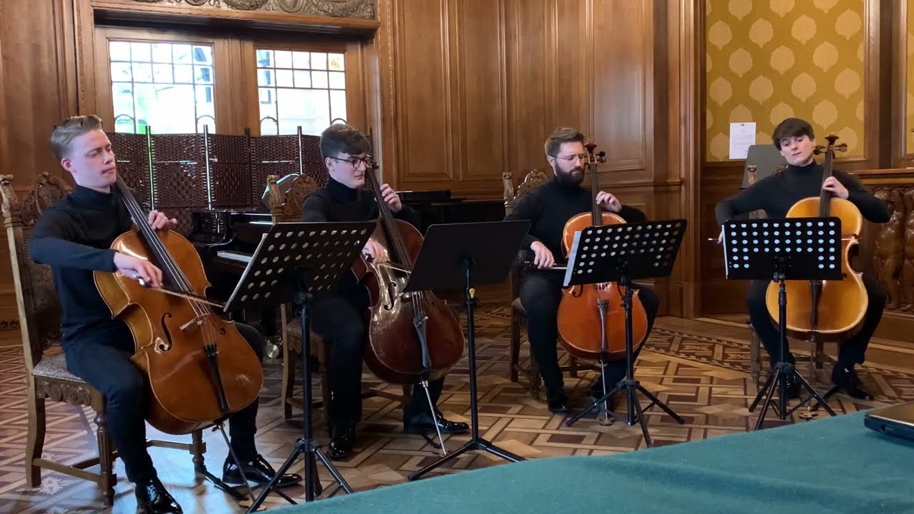 Rudolf Matz - Quartet in D Minor for Four Violoncellos // Barrels Cello Quartet