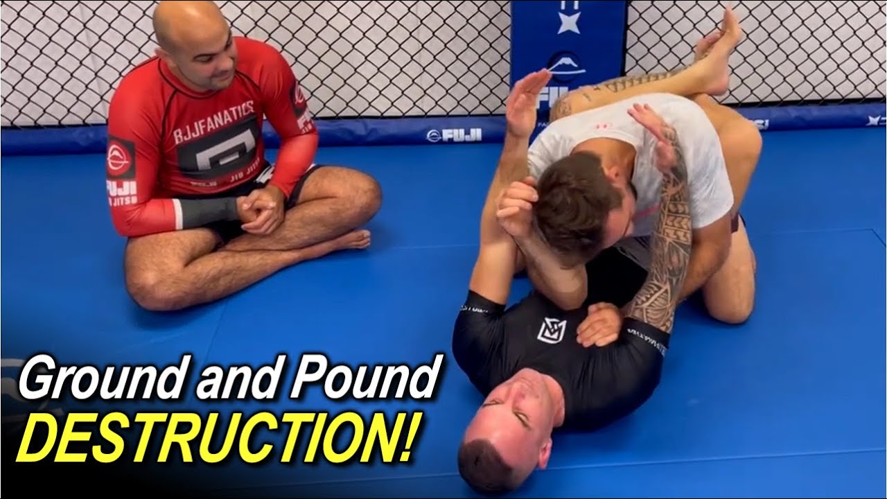 Ground and Pound Technique YOU'VE NEVER SEEN BEFORE with Rory MacDonald