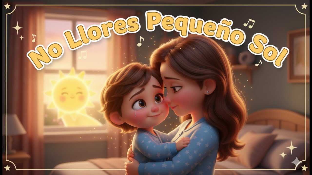 No llores pequeño sol | Canción mágica para dormir, sanar y sentirte seguro. 😴