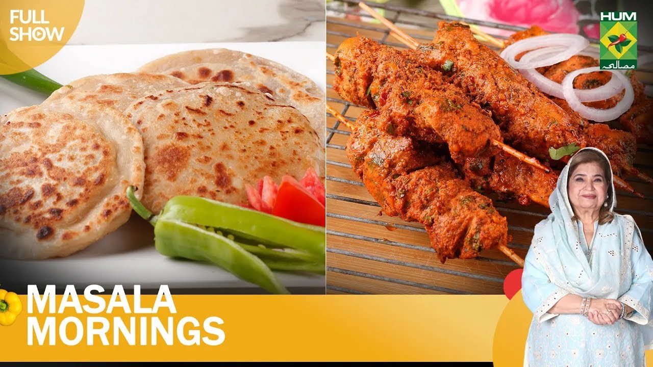 Angara Tikka & Mini Chicken Parathas Recipes | Best Of Masala Mornings | Shireen Anwar | MasalaTv
