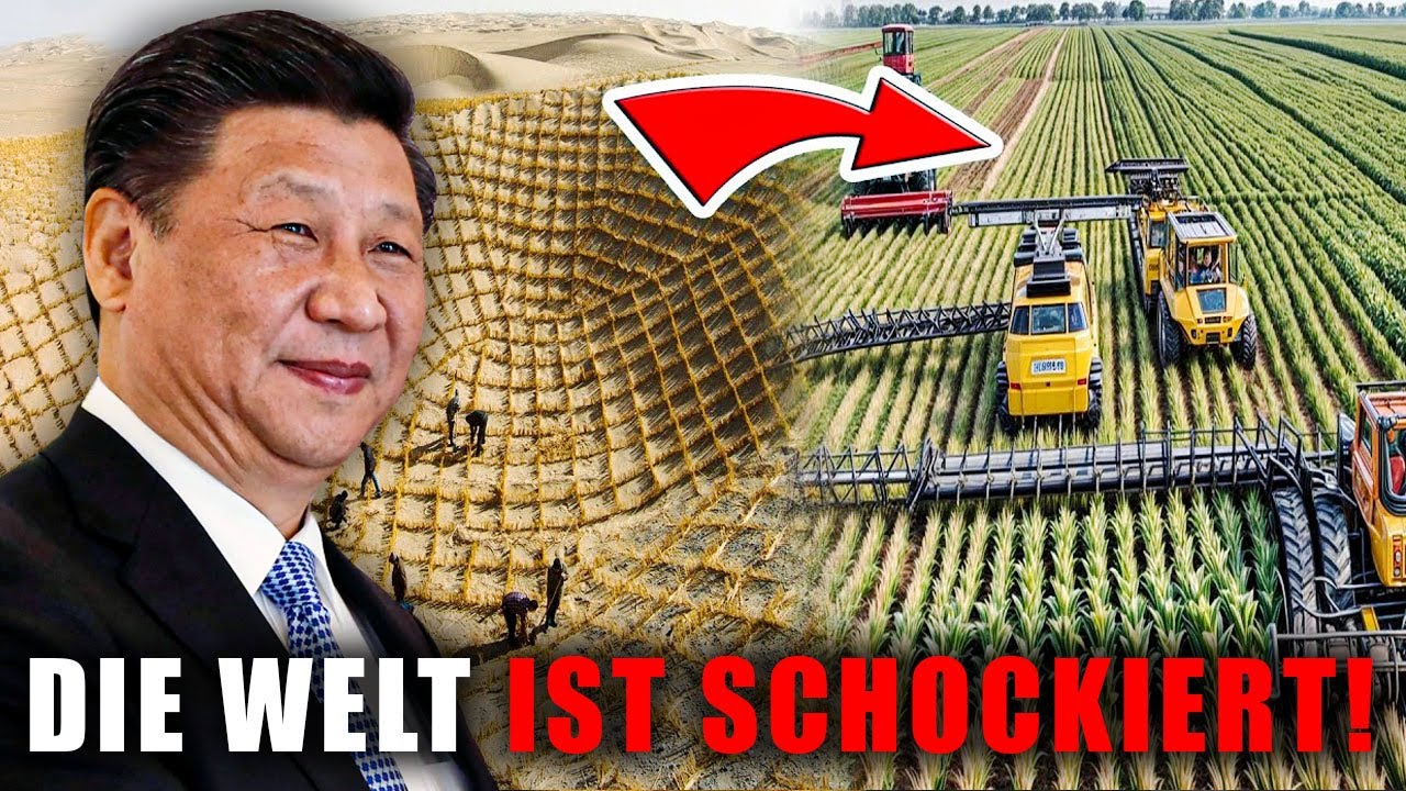 Chinas Wüsteninnovation verblüfft die Welt mit unsichtbaren Begrünungstaktiken