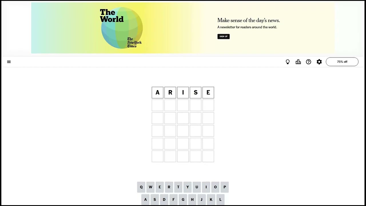 Wordle March 01, 2026 Answer | Today's Wordle Solution & Hints