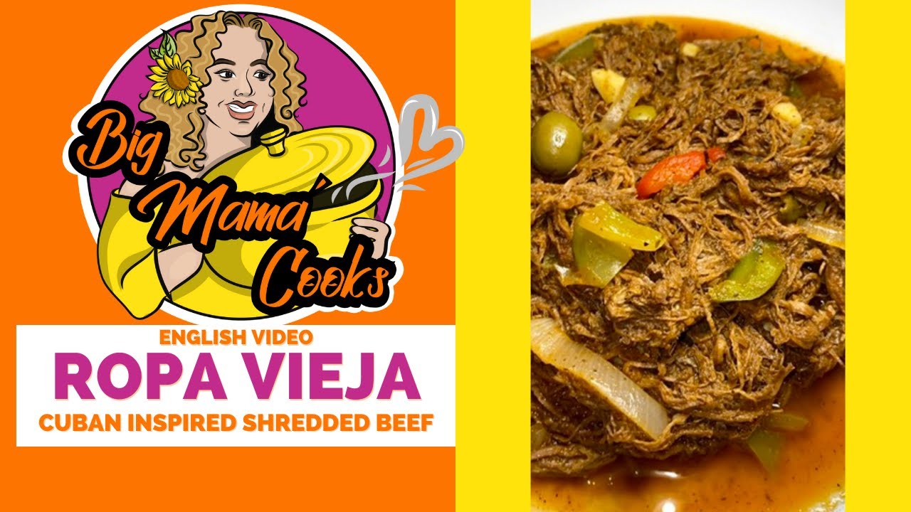 Ropa Vieja | Говядина, приготовленная по-кубински | #РецептдляСкороварки #bigmamacooks