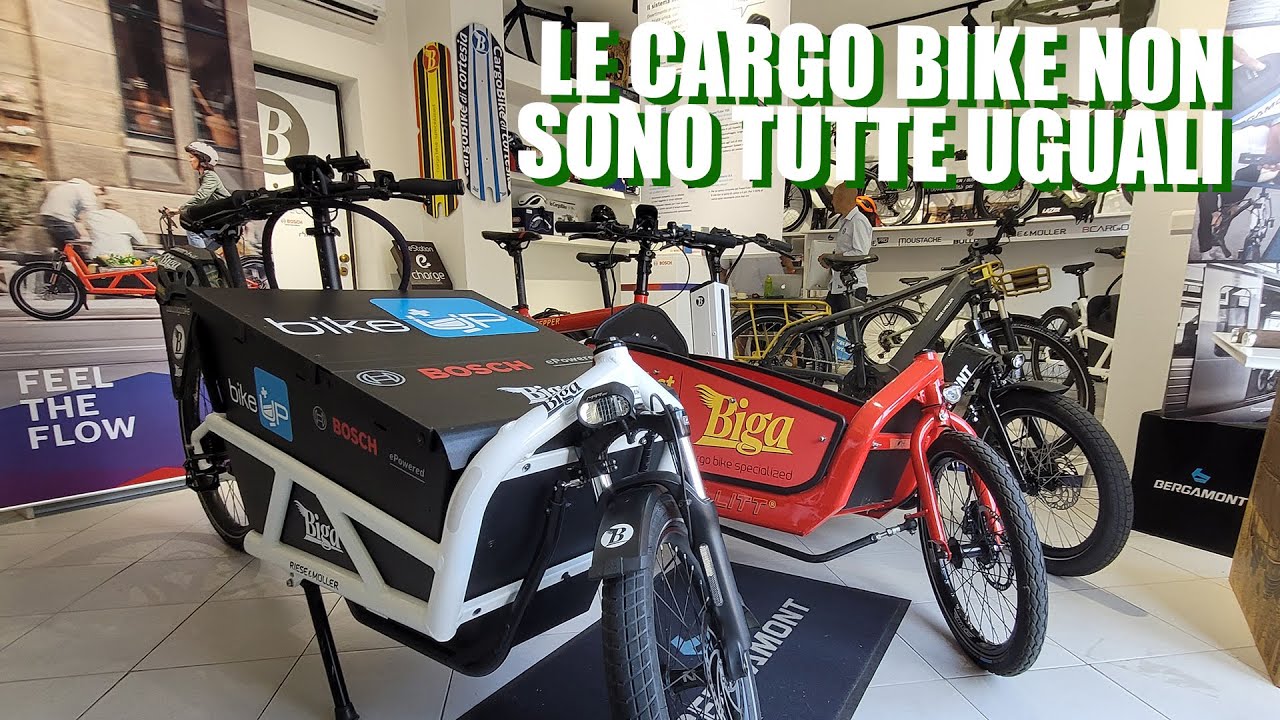 [CONFRONTO] COME SI SCEGLIE UNA CARGO BIKE? CARATTERISTICHE TECNICHE E DIFFERENZE