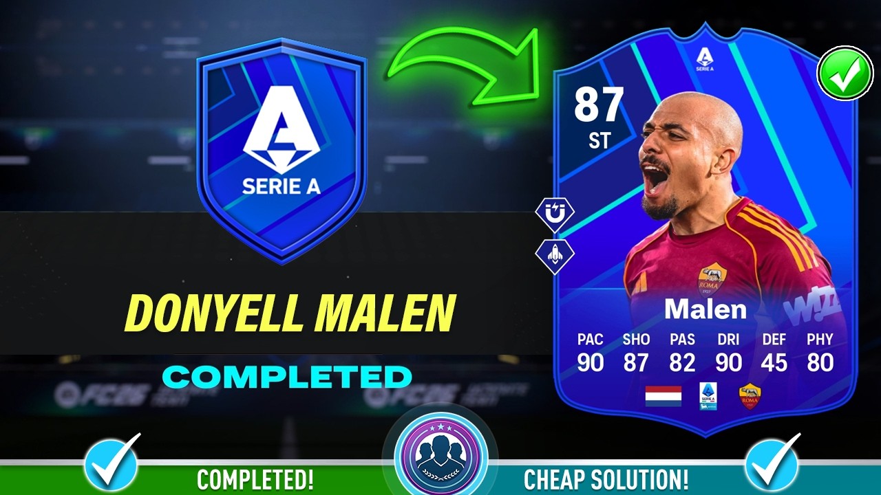 87 POTM Donyell Malen SBC Solution - Дешевое решение и советы - FC 26