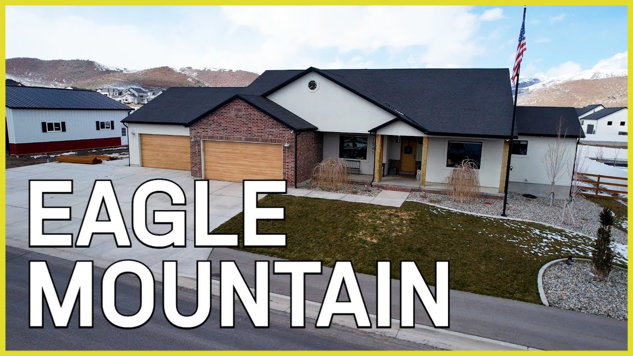 Tour this Custom Rambler that sits on a ranch for homestead living!