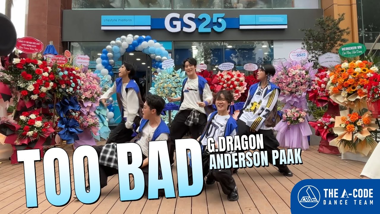 [LIVE PERFORMANCE] G.DRAGON ft. ANDERSON PAAK 'TOO BAD' Dance Cover | THE A-CODE from Vietnam