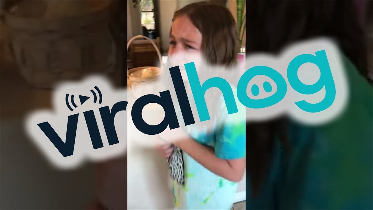 Daughter Overcome With Emotion at Puppy Surprise || ViralHog