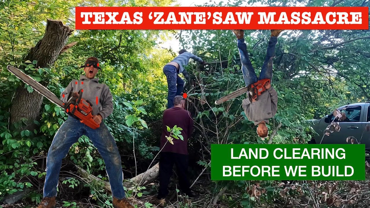Техасская резня «Зейна» — расчистка земли под строительство