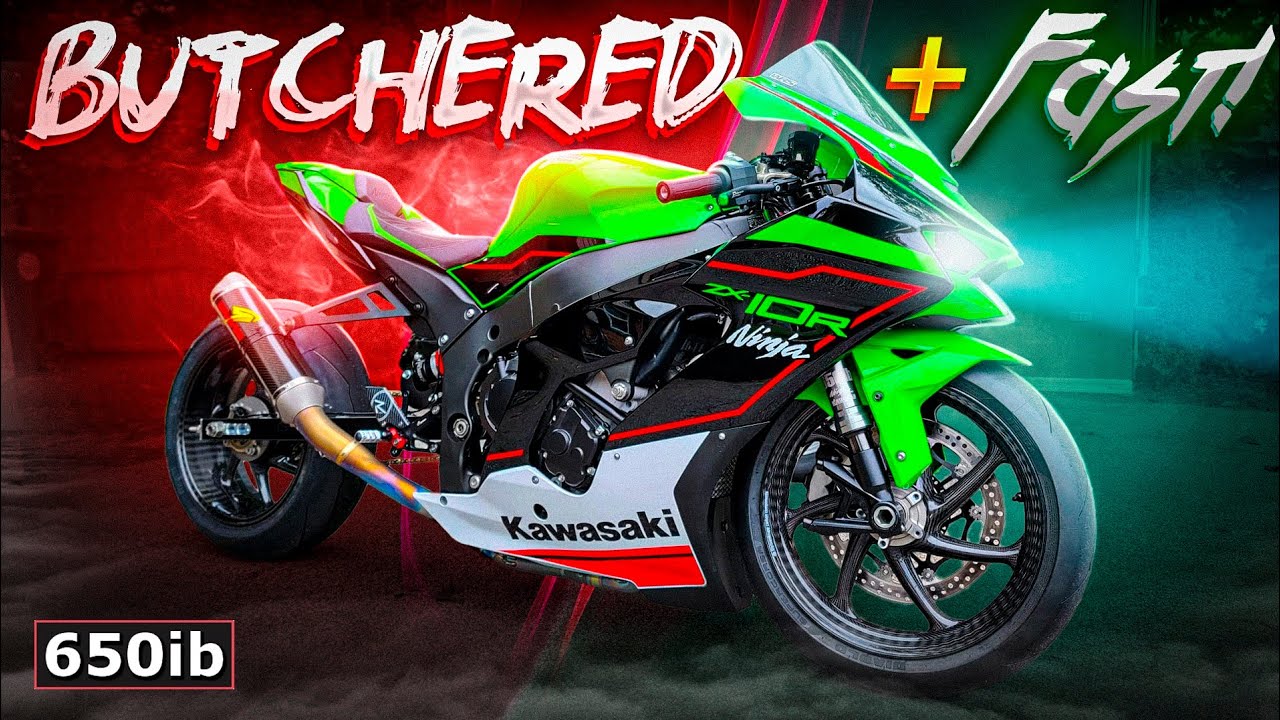 Мой РАЗДЕЛАННЫЙ Kawasaki ZX-10R 2021 года — САМЫЙ БЫСТРЫЙ МОТОЦИКЛ В ГОРОДЕ!