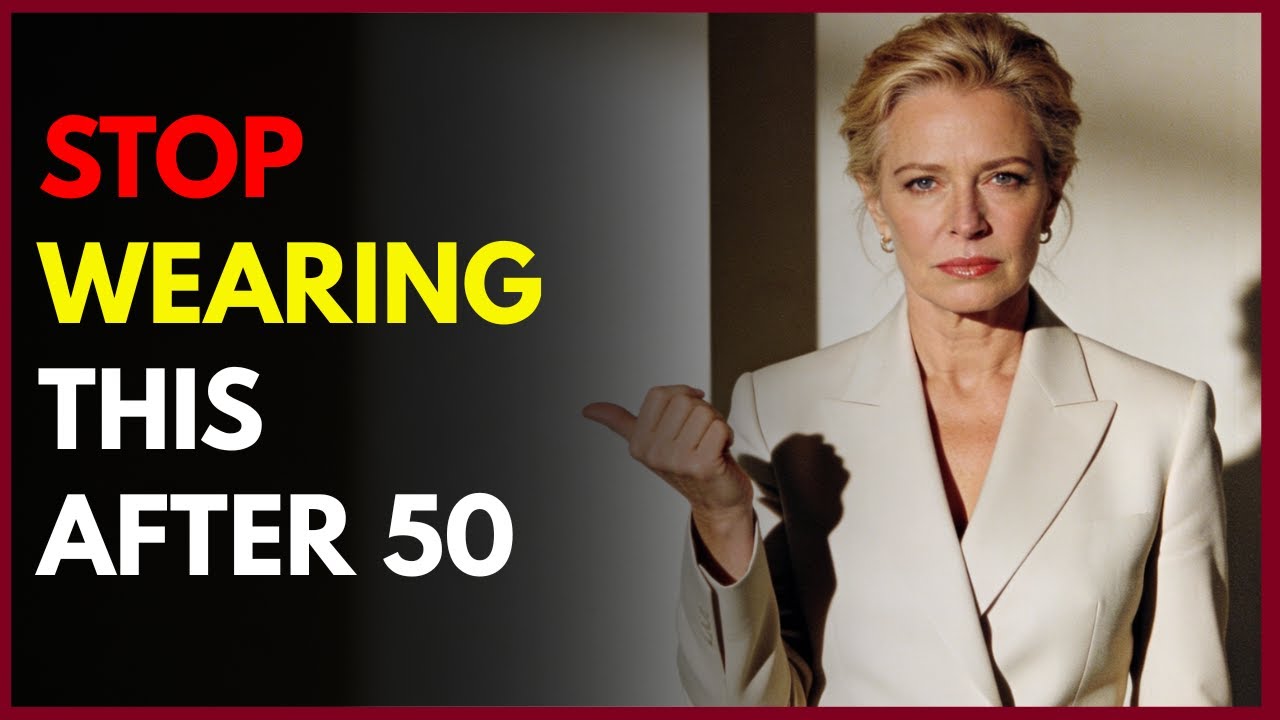 5 Items Instantly AGING You After 50 (Ditch for Modern Elegance!)