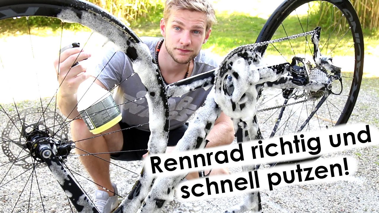 Rennrad richtig putzen! | Mit allen wichtigen Schritten