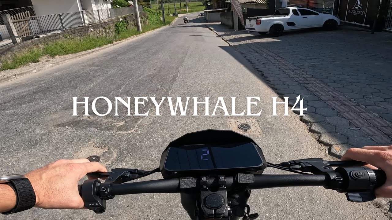 Passeio com meu Patinete Elétrico Honeywhale H4