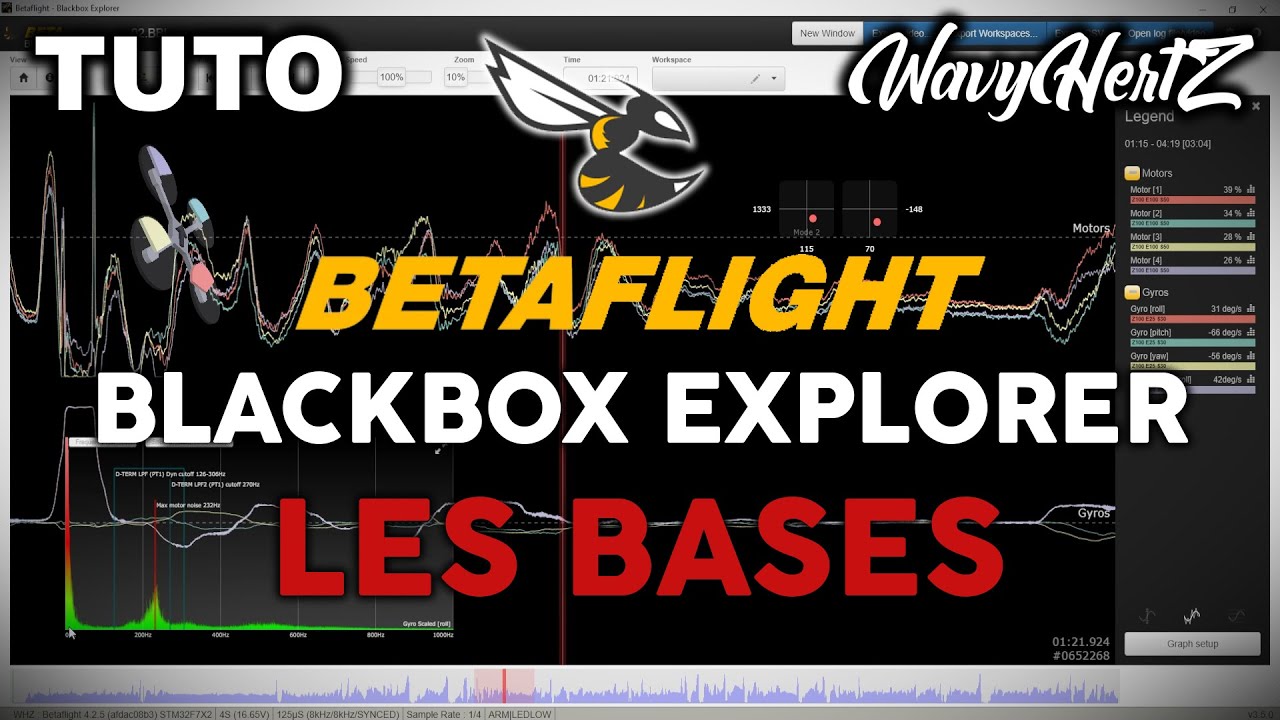 Betaflight Blackbox Explorer : Les bases à connaitre