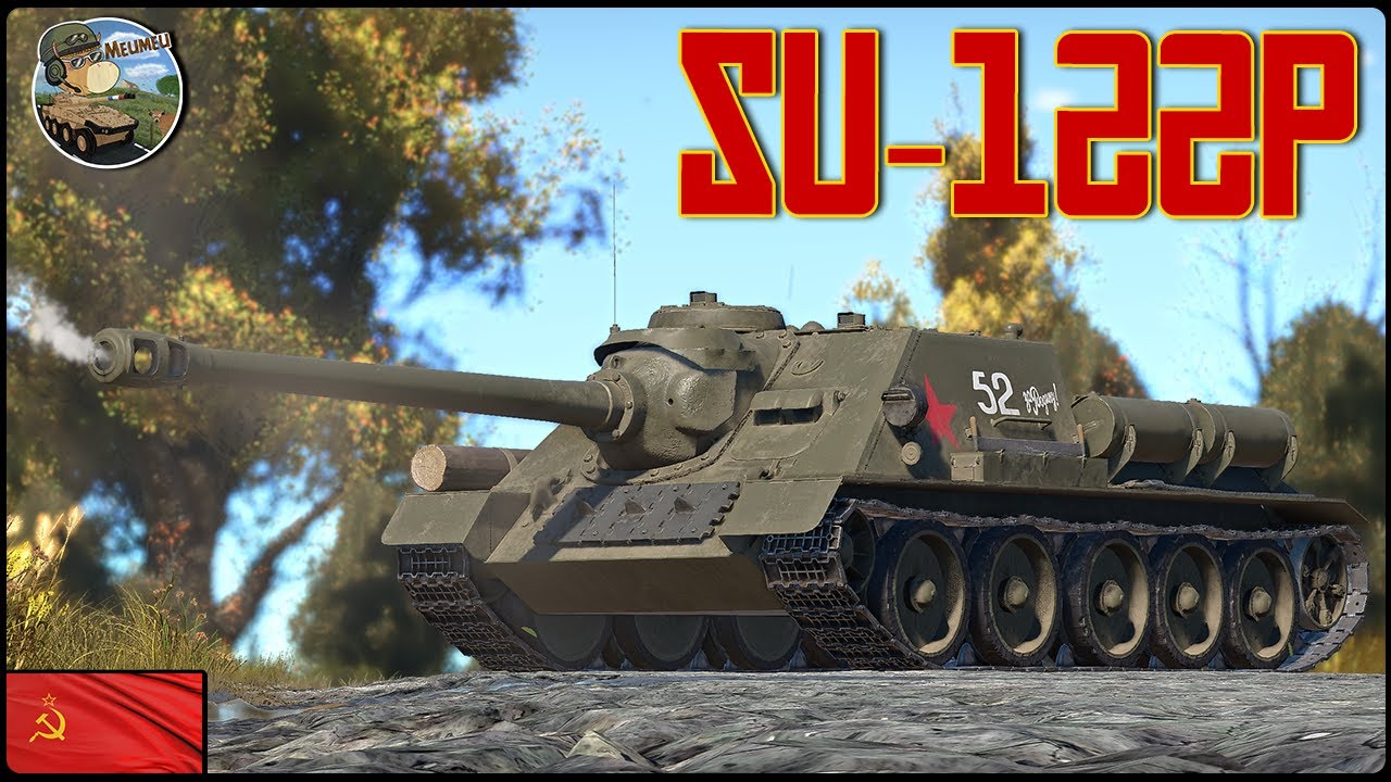 SU-122P ! L'anti main ALLEMAND !