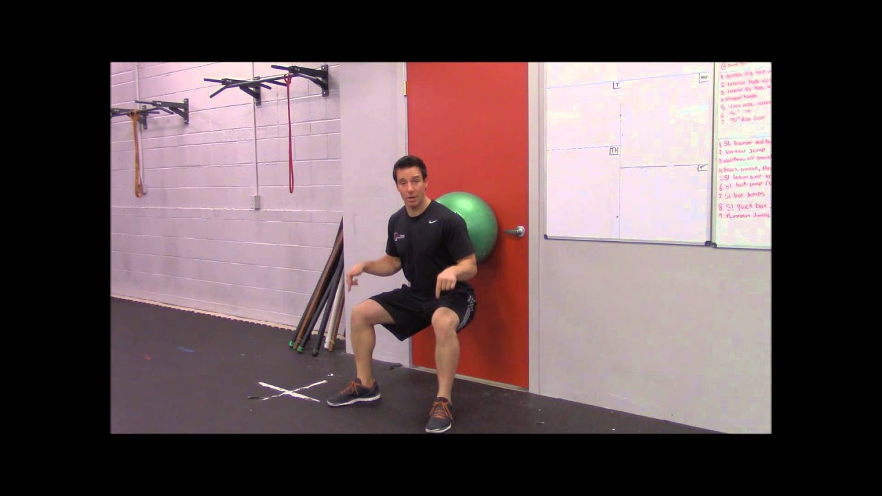 Wall Squats Using Swiss (Stability) Ball | Functional Fitness | Tambnuli Media