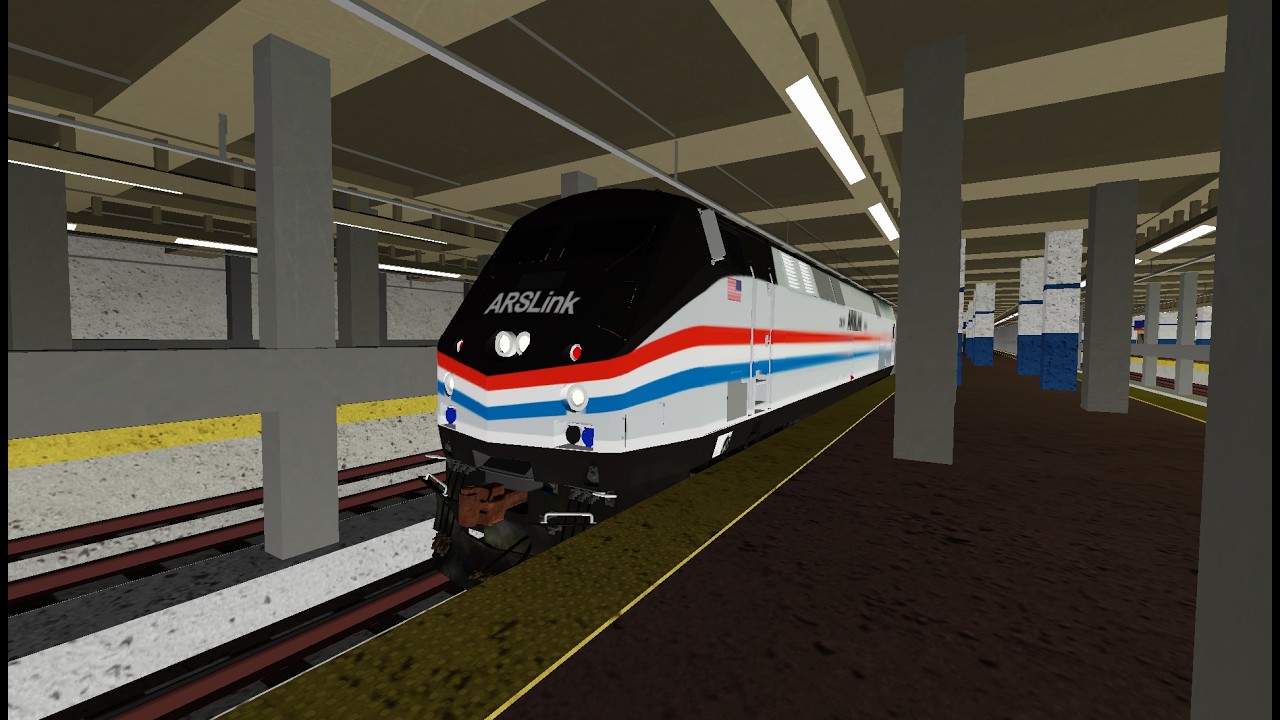 Driving Amtrak ACS-64 606 (The Lion King One)  to Philadelphia