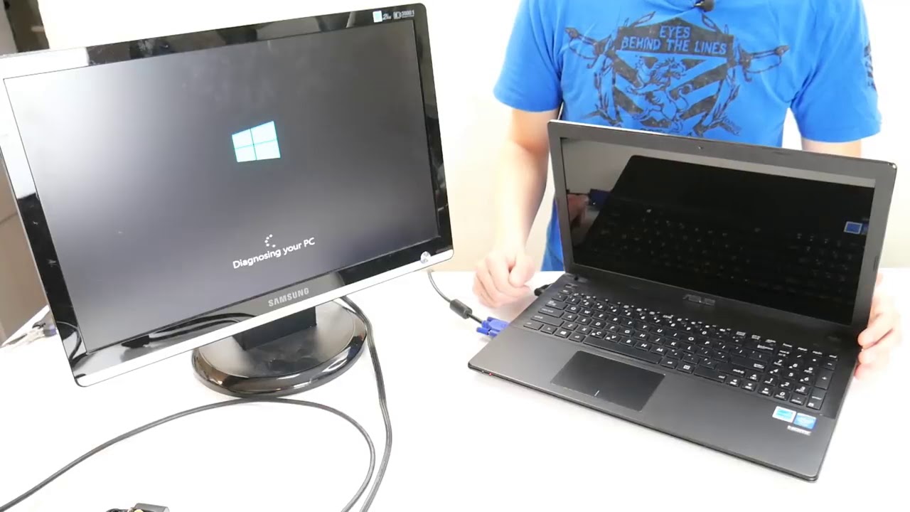 Как исправить проблему черного экрана на ноутбуке Asus