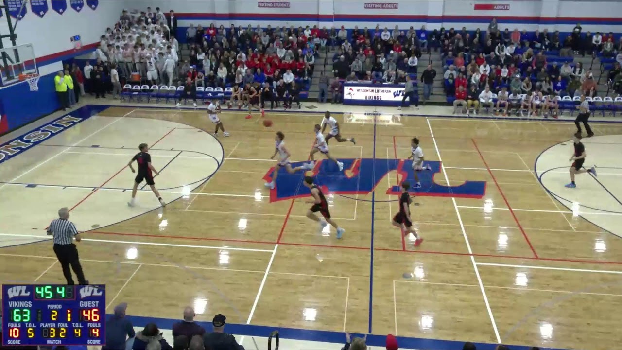 Boys JV Basketball: Wisconsin Lutheran vs. Slinger 2025-12-09