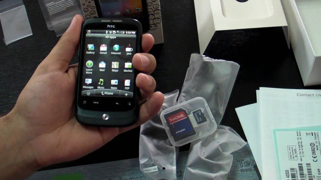 HTC Wildfire review HD ( in Romana ) -www.TelefonulTau.eu-