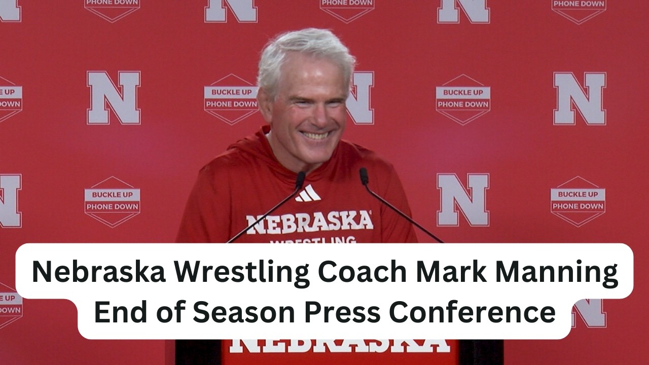 Nebraska Wrestling Coach Mark Manning Recapping NCAA Championships, Season Review, & Offseason Goals