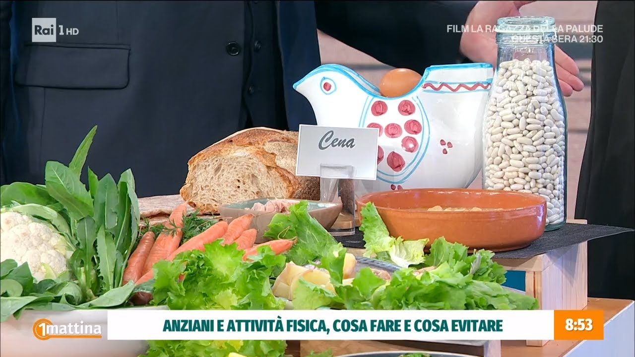 La corretta alimentazione nella terza età - Unomattina 15/01/2025