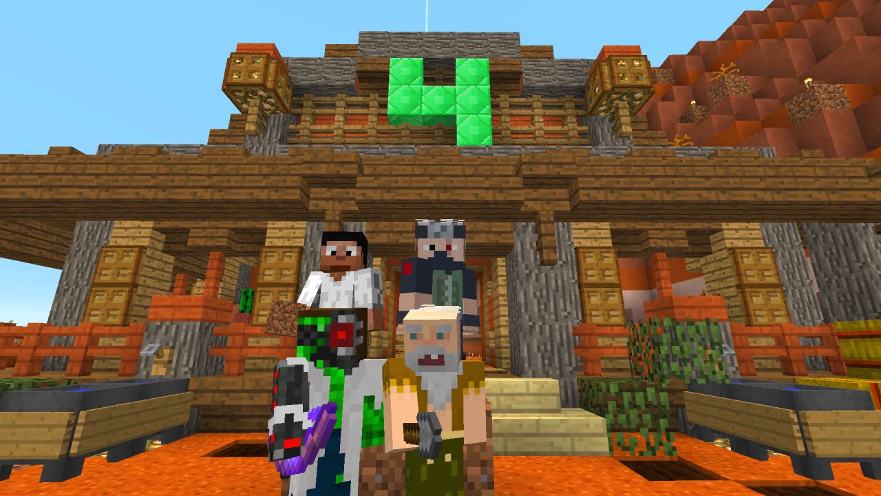 Etho MindCrack SMP - Episode 177: Four Fools Unite!