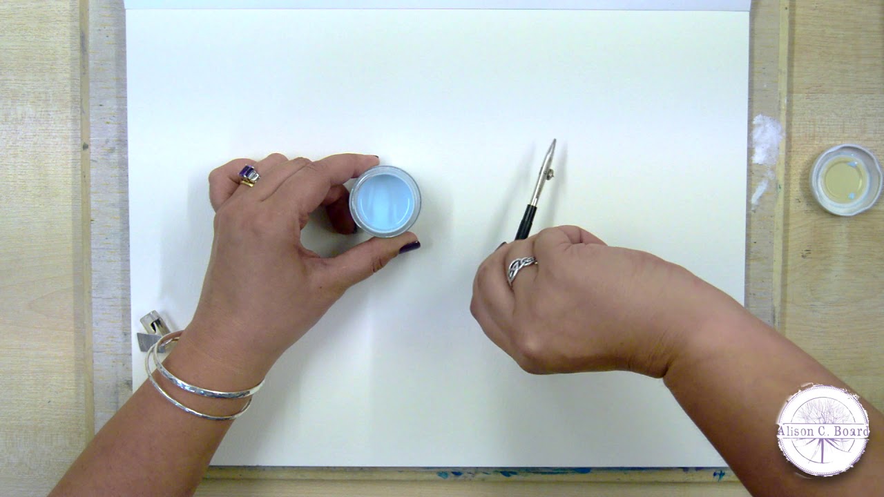 How to use a ruling pen