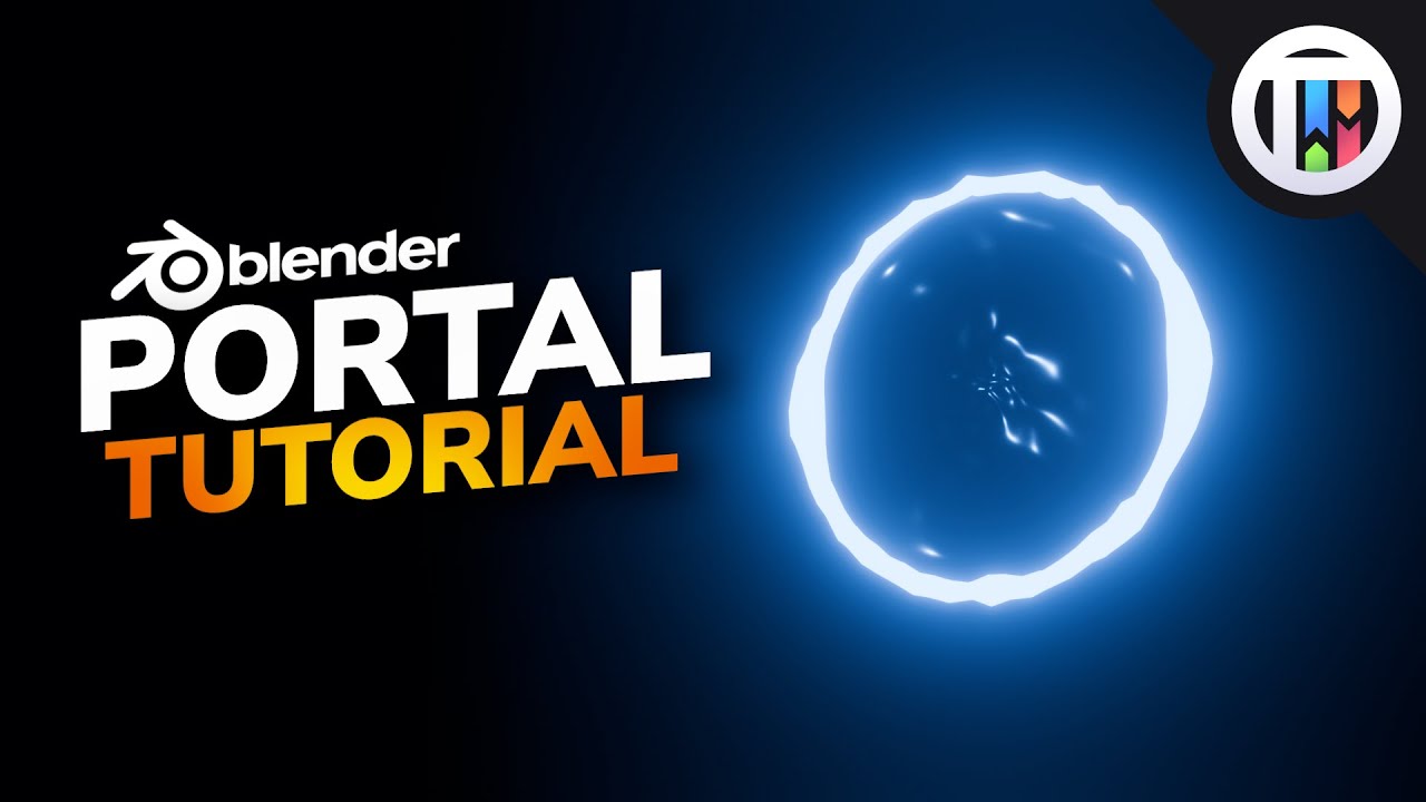 How to make a Sci-Fi portal with Bloom in Blender 4.4.1 - Eevee Tutorial