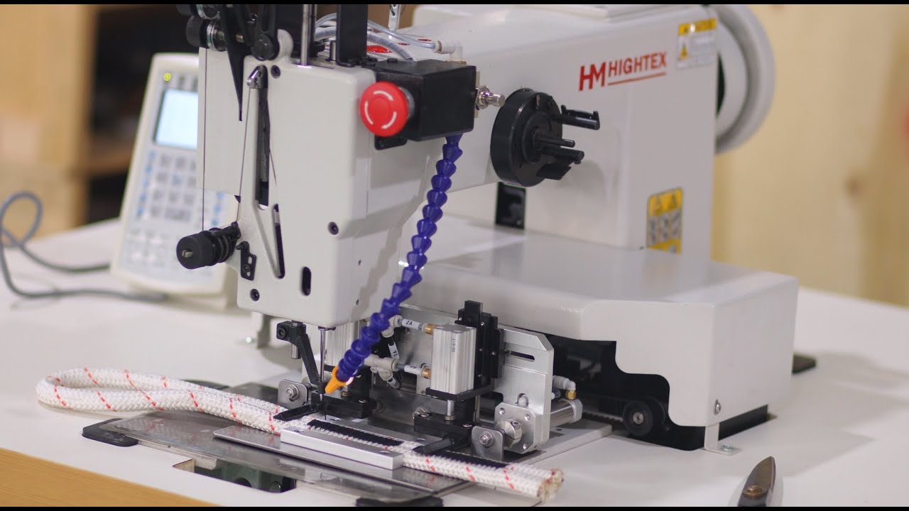 Automatic climbing rope sewing machine to Poland