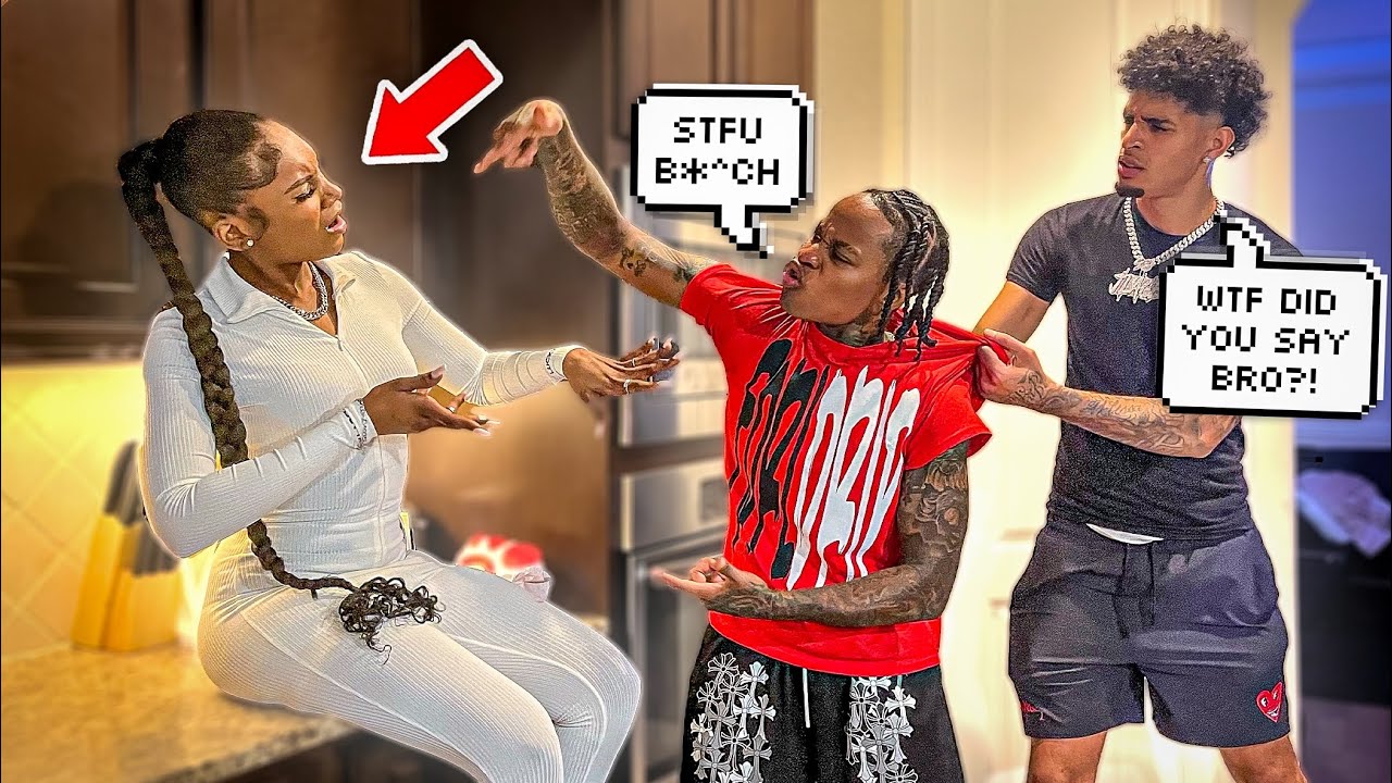 Называя Джордана «мамой-ребёнком» словом на букву «Б» прямо перед ним💔...БОЛЬШЕ НИКОГДА