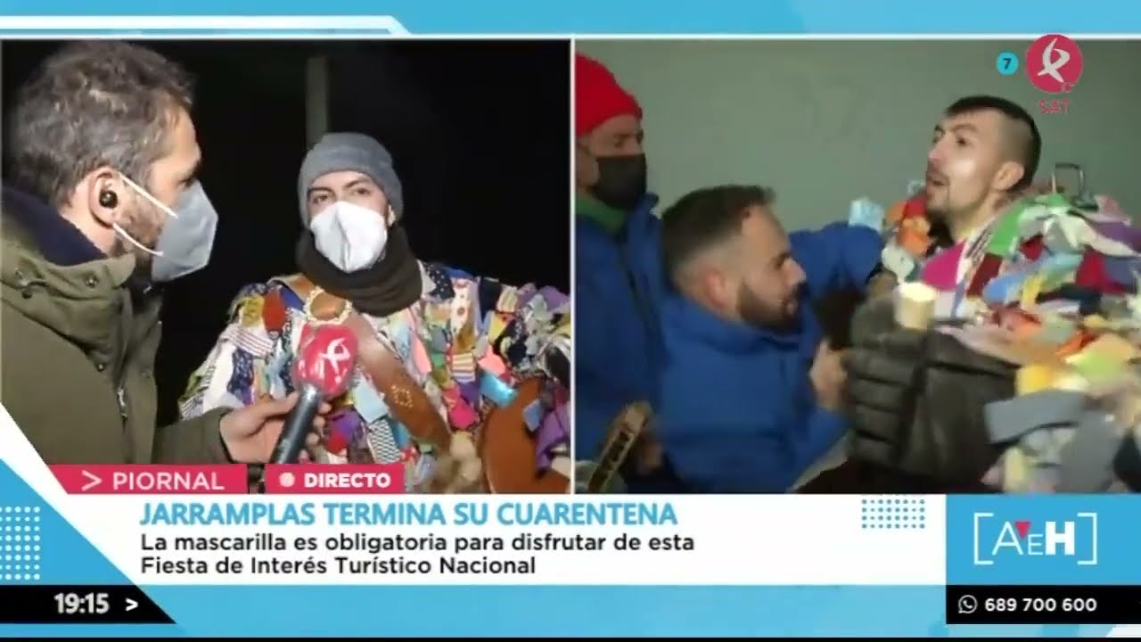 ¡Jarramplas vuelve a su fiesta extremeña más tradicional a nabazos limpios!  | A esta hora