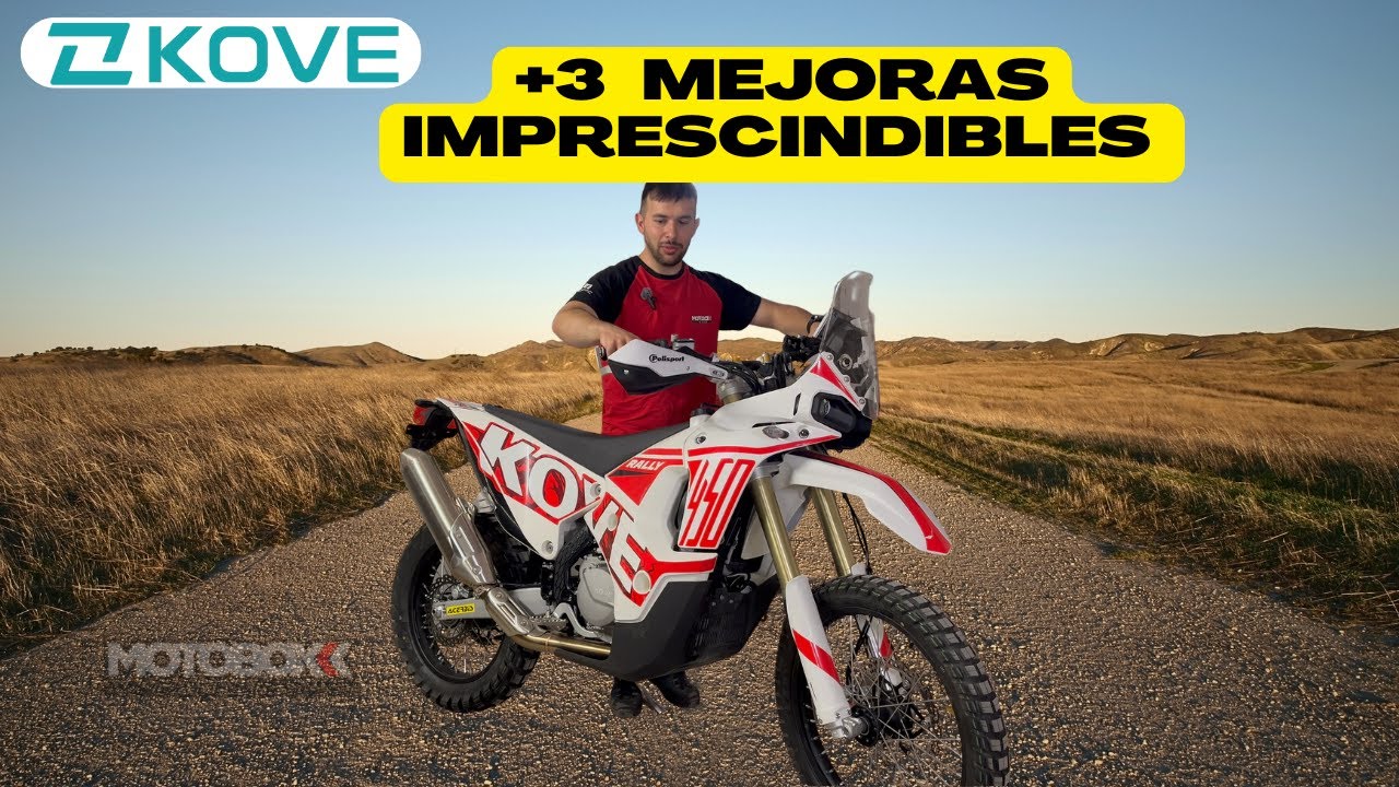 ¡CAMBIO DE DEPÓSITO + MEJORAS CLAVE para la KOVE 450 RALLY! 🔧🔥
