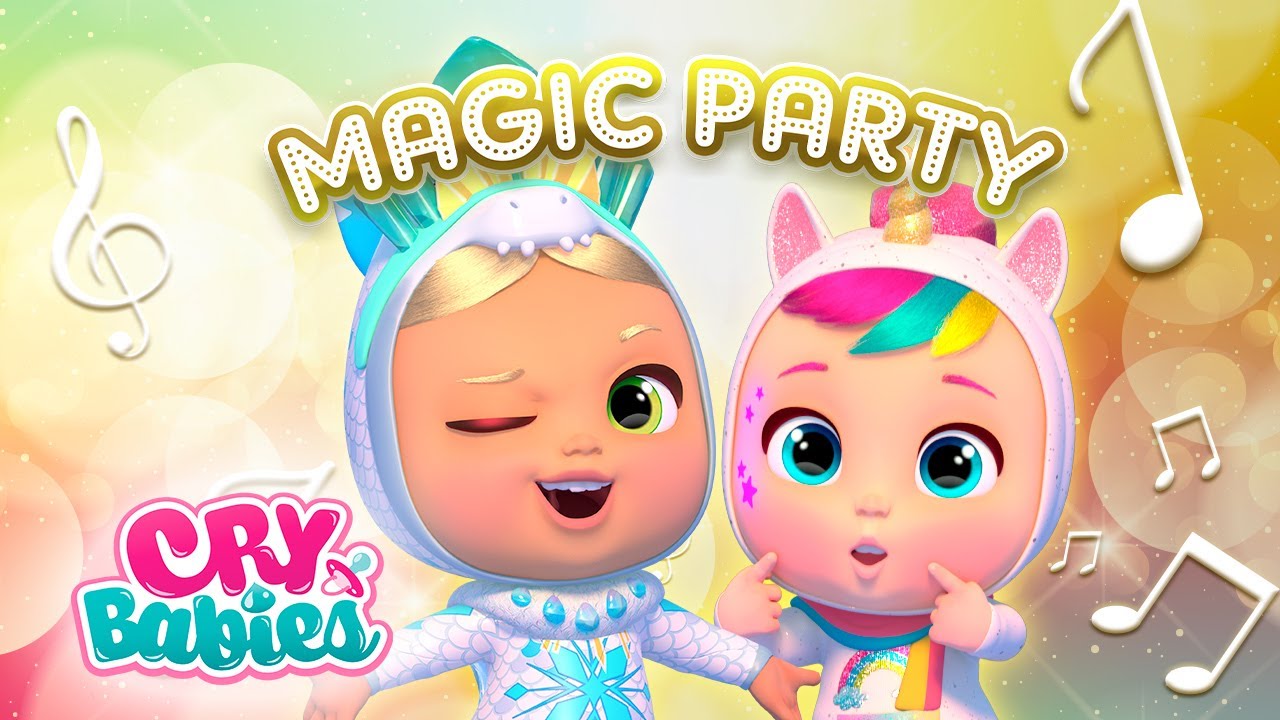 🎉🏰 PARTY IN THE CASTLE 🏰🎉 KARAOKE 🎶 CRY BABIES 💧 MAGIC TEARS 💕 SONGS for KIDS in ENGLISH