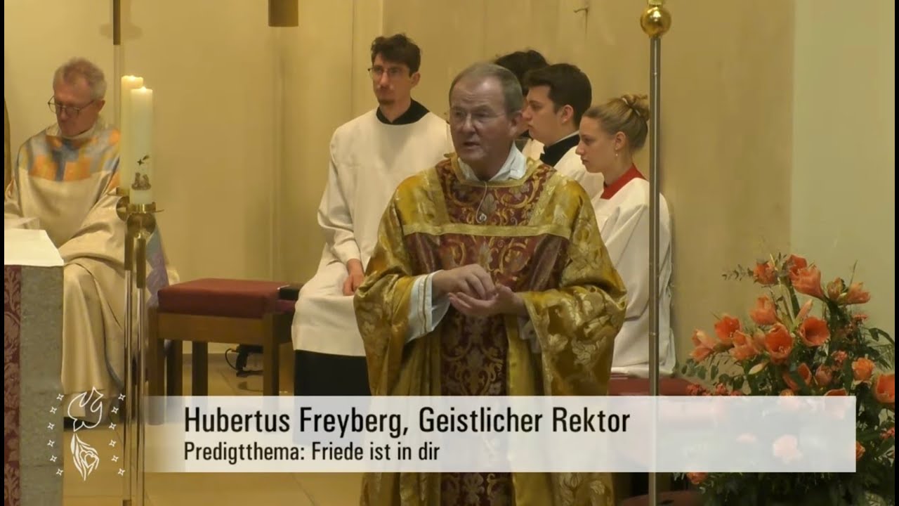 Friede ist in dir – Predigt Hubertus Freyberg in der Hl. Messe am 1. Weihnachtsfeiertag, 25.12.25