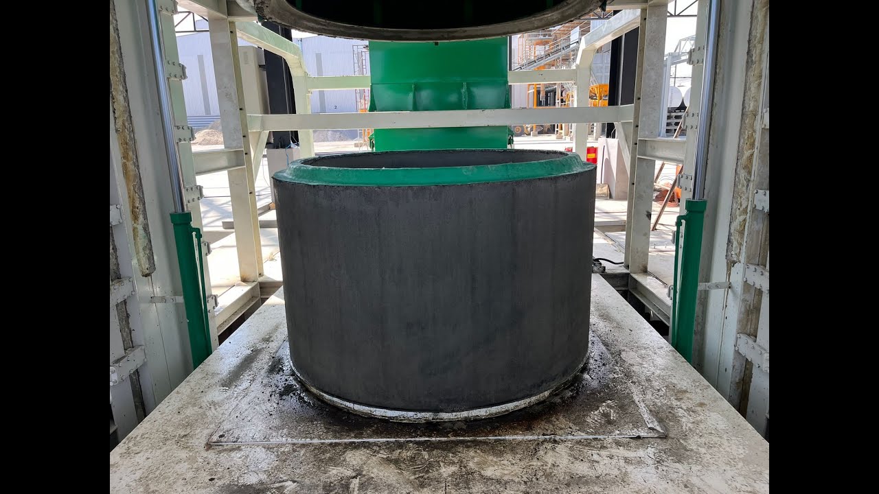 CPM 1600 Concrete Pipe Machine Thailand