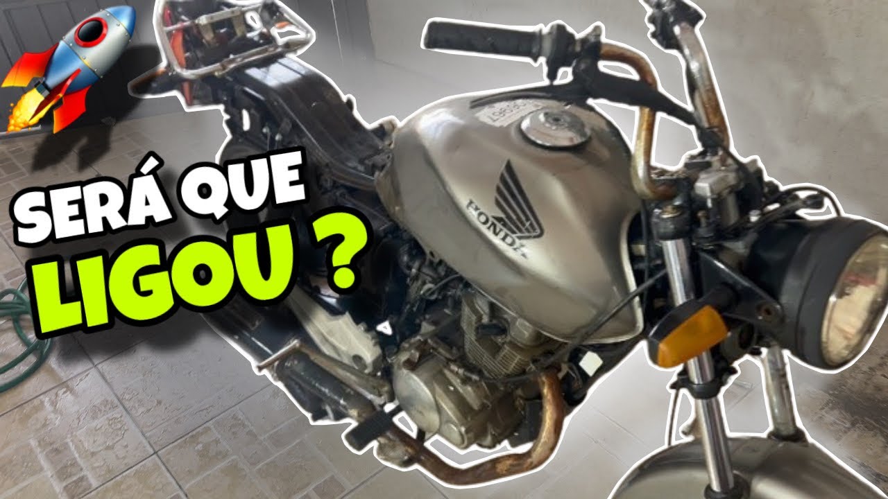 UM INICIANTE NO LEILÃO EP#5 - TENTEI LIGAR A MOTO DO LEILÃO