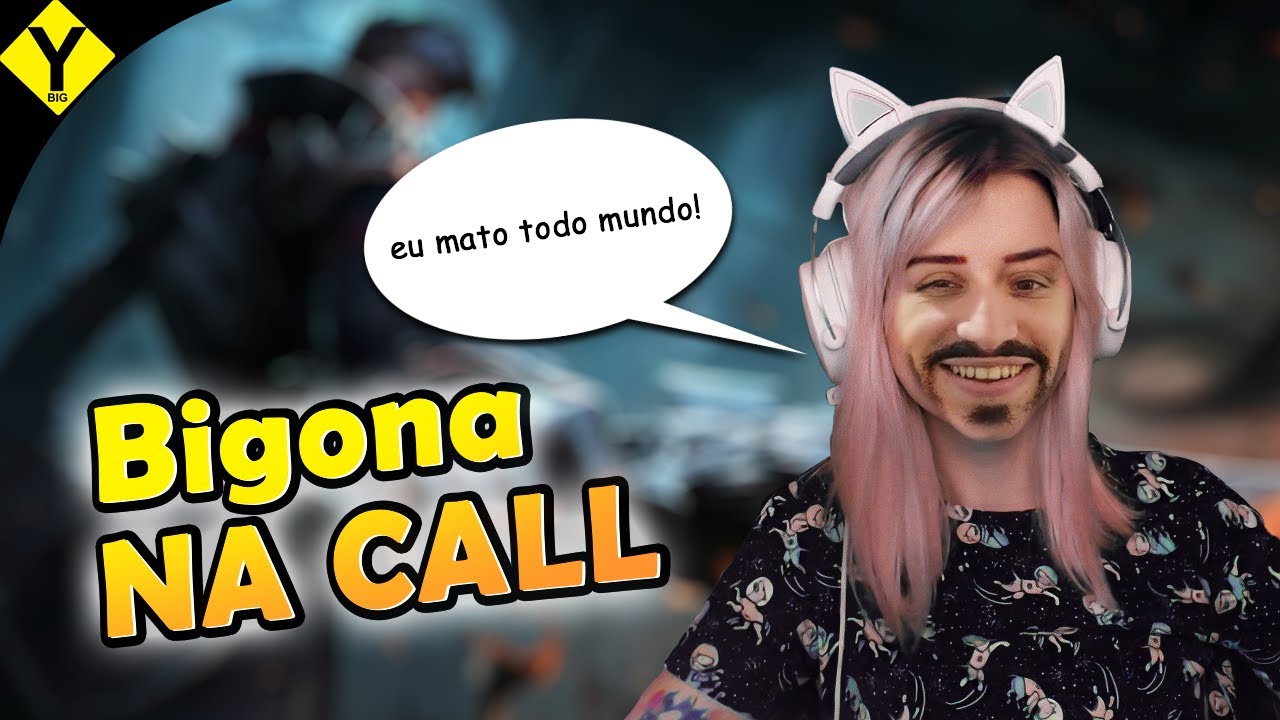 FINGI QUE ERA MULHER NA CALL DO JOGO | Mobile Legends: Bang Bang