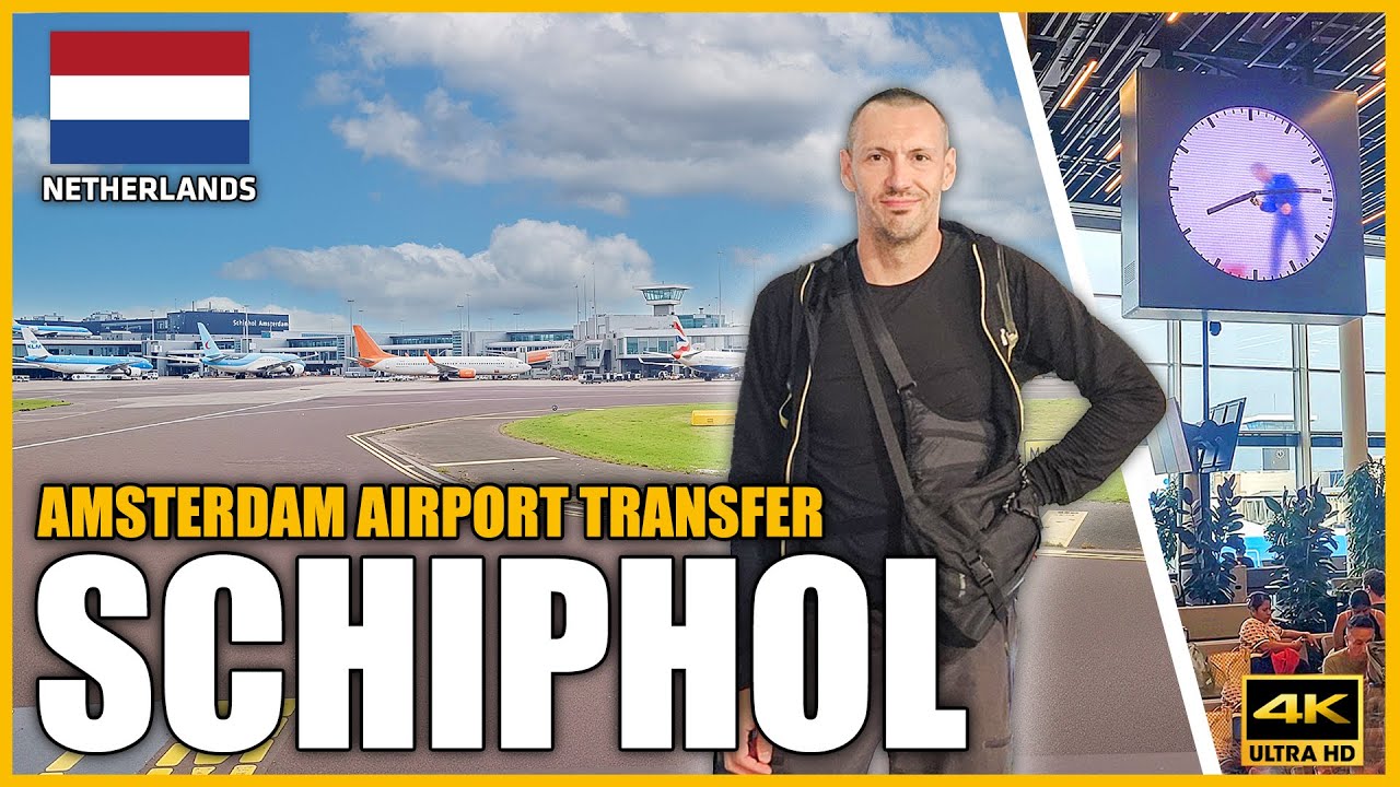Jak przetrwać transfer na lotnisku Schiphol w Amsterdamie? 🇳🇱 | Poradnik pasażera ✈️