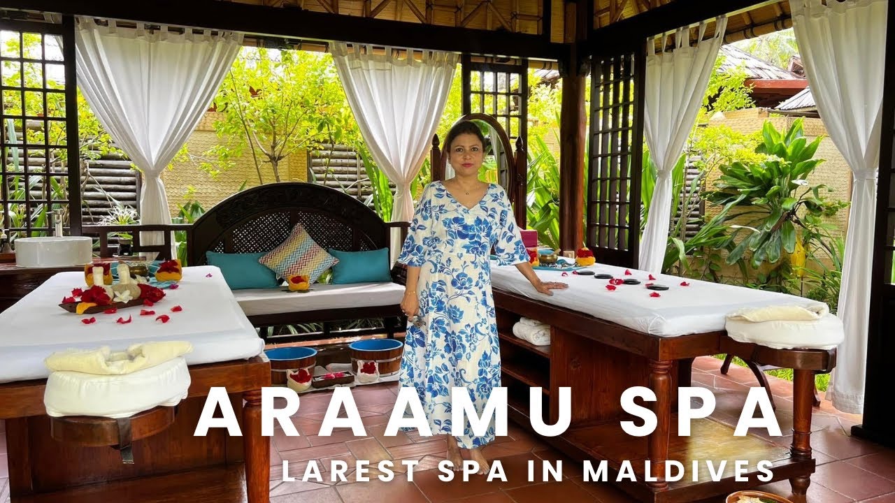 Araamu Spa in Villa Park Maldives| Largest Spa in Maldives |Spa in the nature |Best Spa in the world