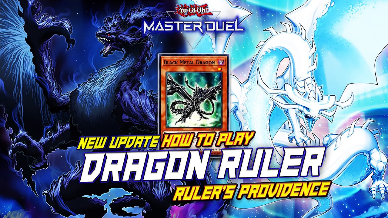 MASTER DUEL - HOW TO PLAY! DRAGON RULER DECK (RED-EYES VERSION) WITH NEW UPDATE SUPPORT