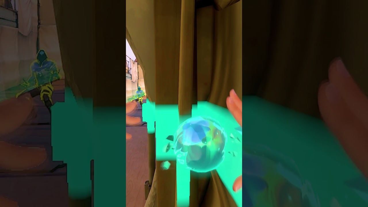 Ascent Best Sage/Omen Trick While Defending A #valorant #morfosage #sagewalls #fyp  #gaming