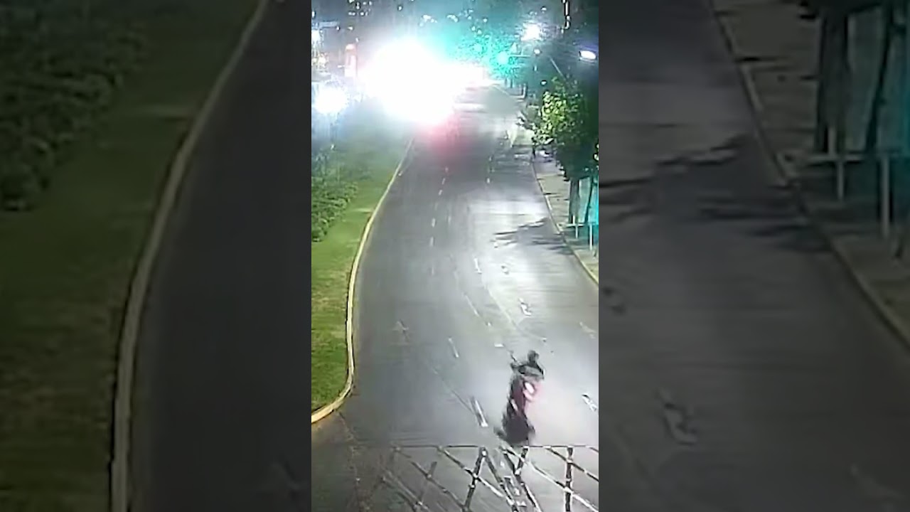 El momento exacto del choque de Fran Maira