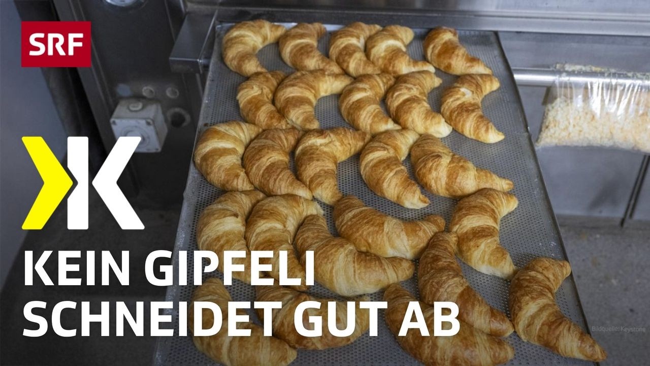 Aufbackgipfeli im Test: Über die Hälfte der Gipfeli fällt durch | 2026 | Kassensturz | SRF