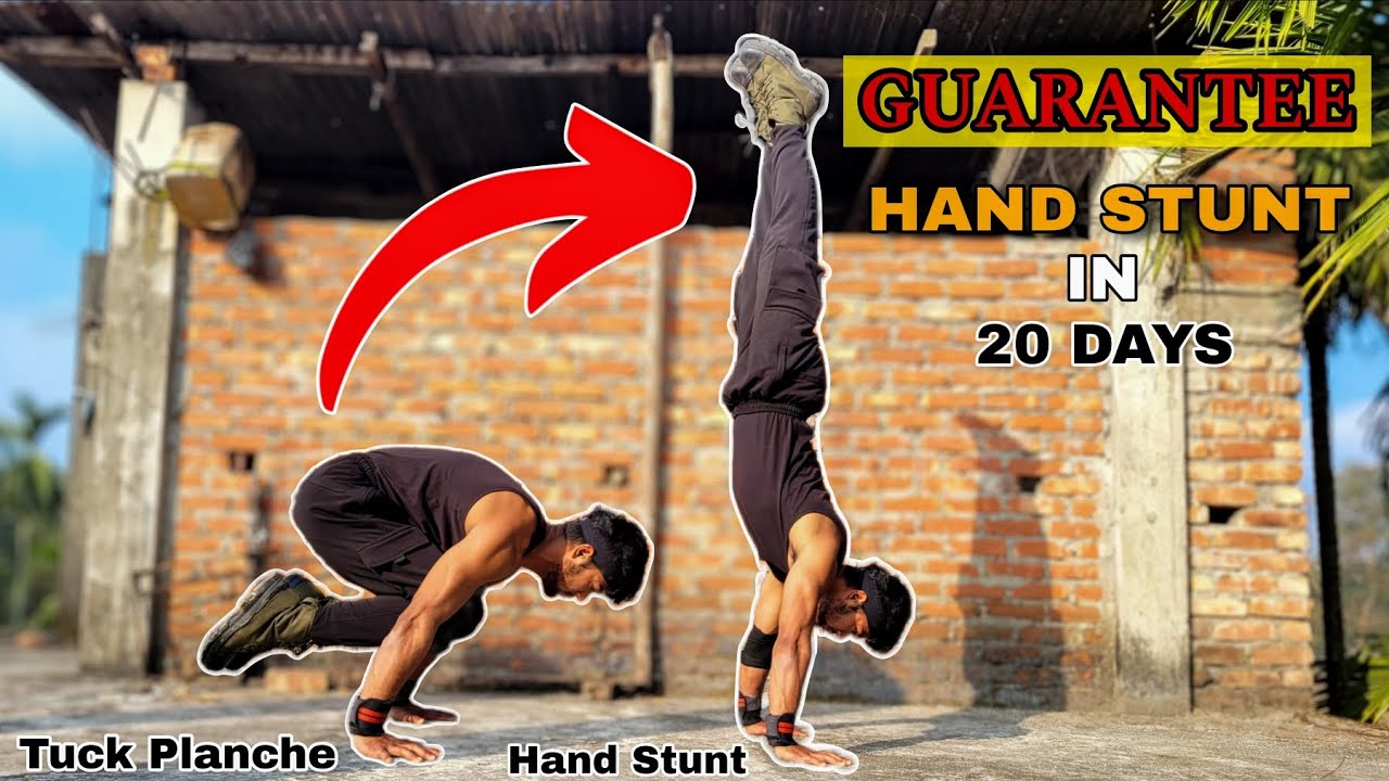 Best Exercises for hand stunt tutorial || practice only 20 days 